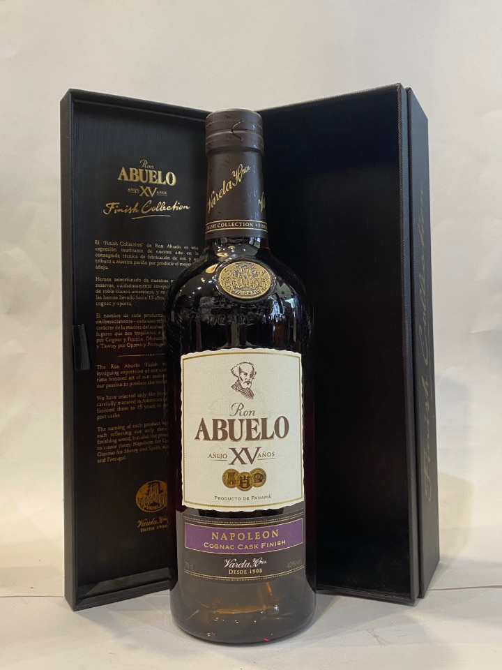 Rhum Abuelo XV Napoleon Cognac Cask – 70cl 40°